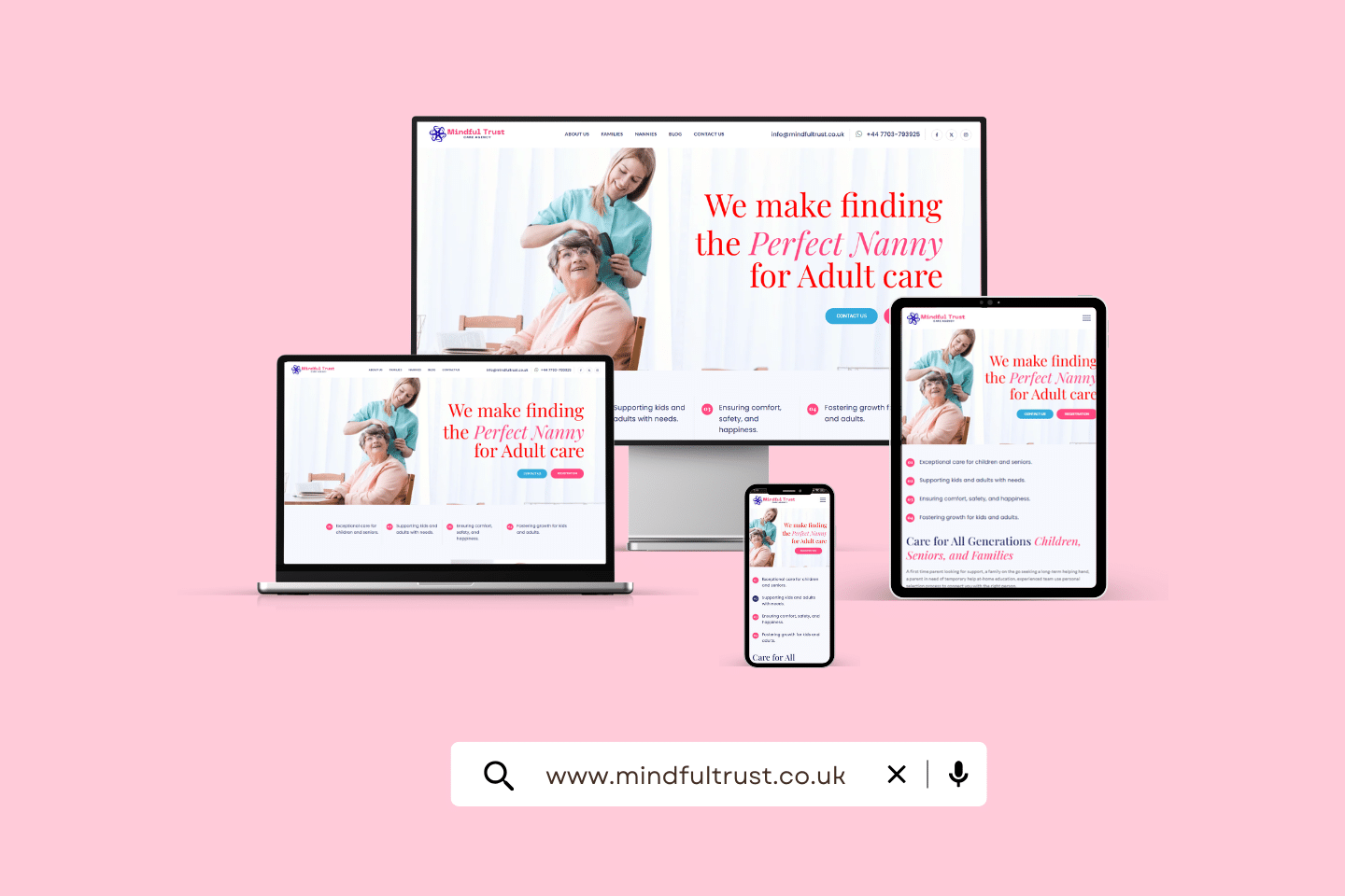 MindfulTrust care Website