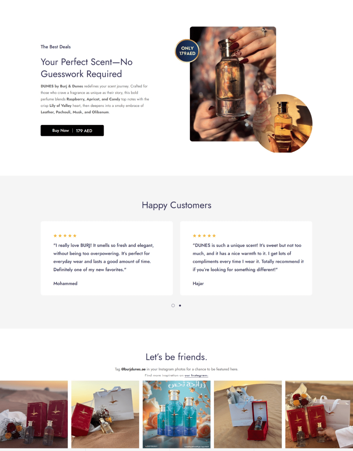 Burj & Dunes Main Portfolio