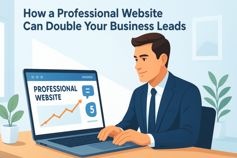 How a Professional Website Can Double Your Business Leads