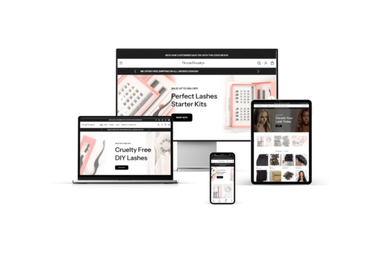 Ocean Beautys E-Commerce Website