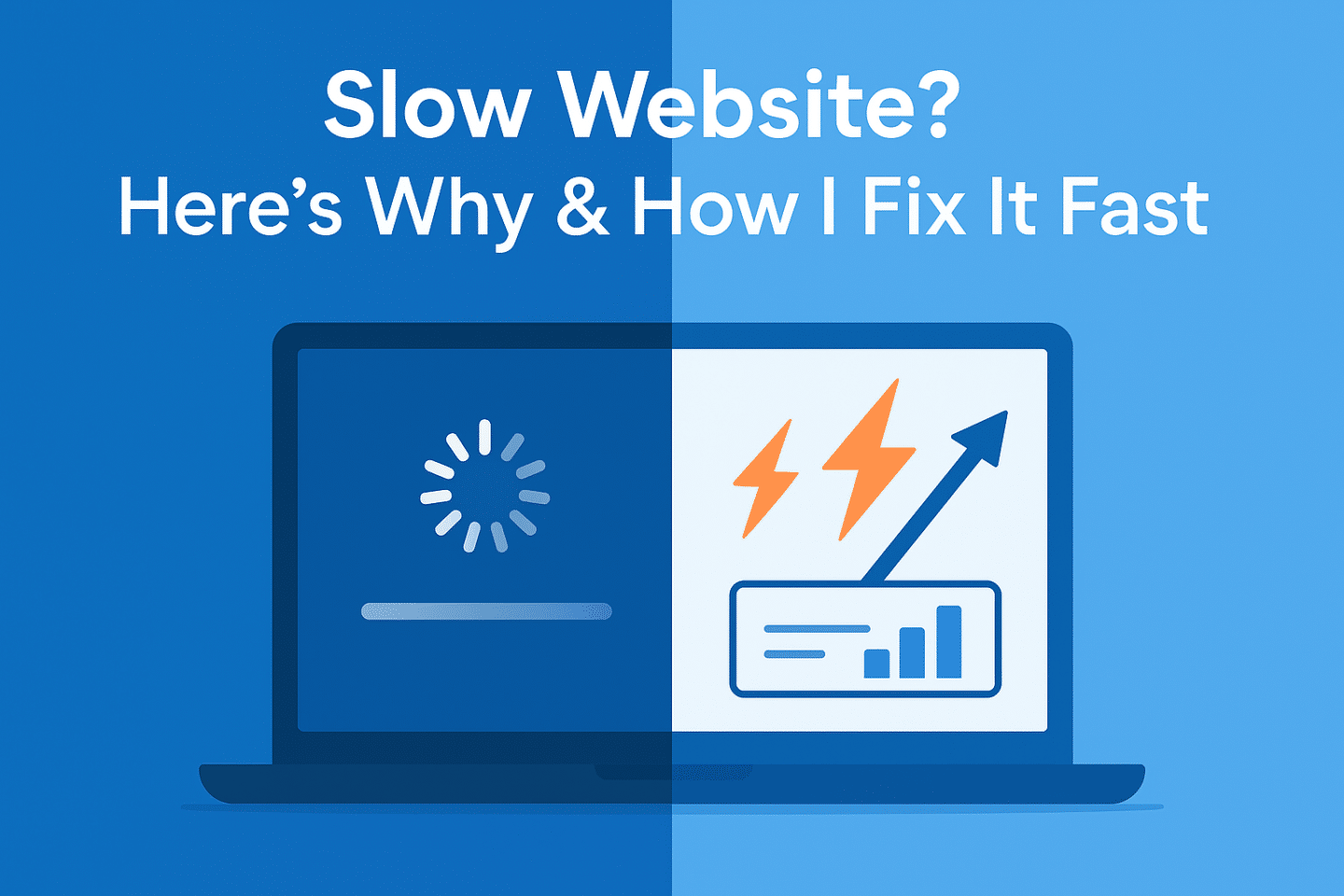 Why Your Website Loads Slowly, And How I Fix It